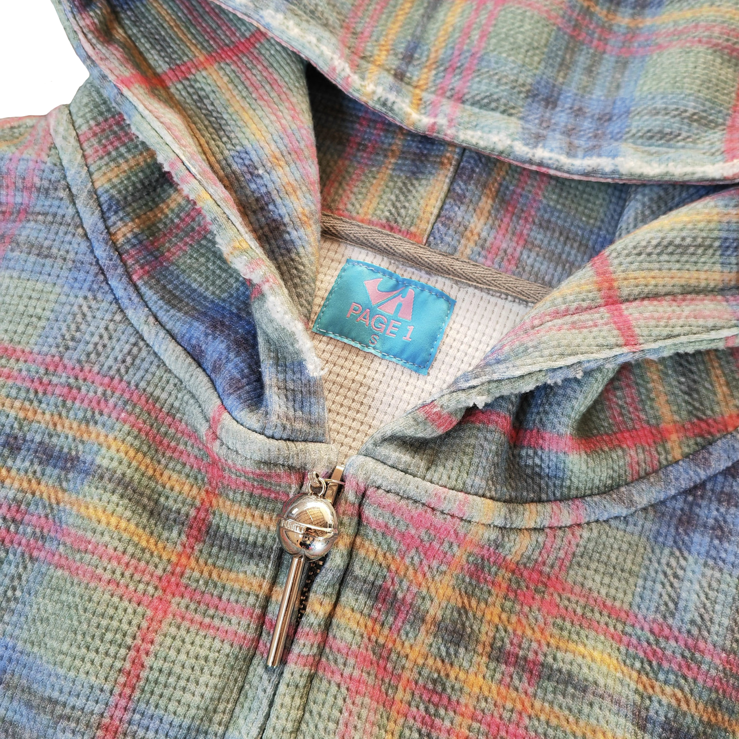 Plaid Zipper